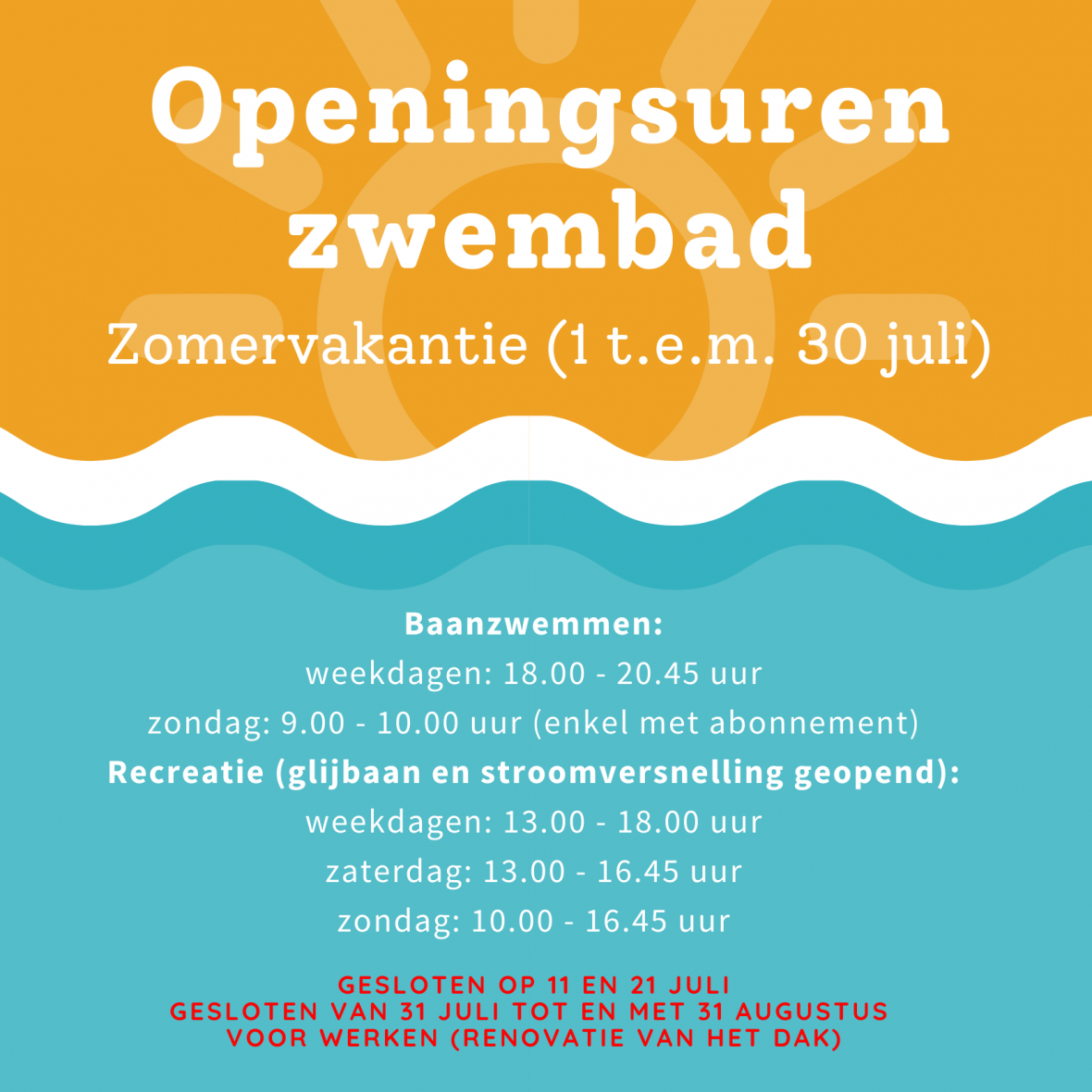 Zwembad Gemeente Zelzate